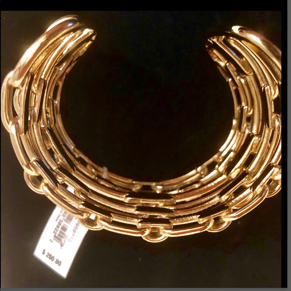 MICHAEL KORS Pave Link Cuff Bracelet - Picture 5 of 8